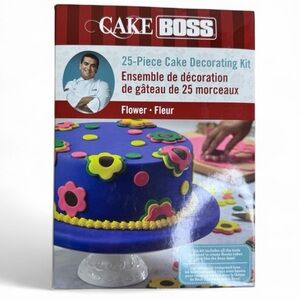 🛍️Cake Boss Flower 25-Piece Decorating Kit in Box